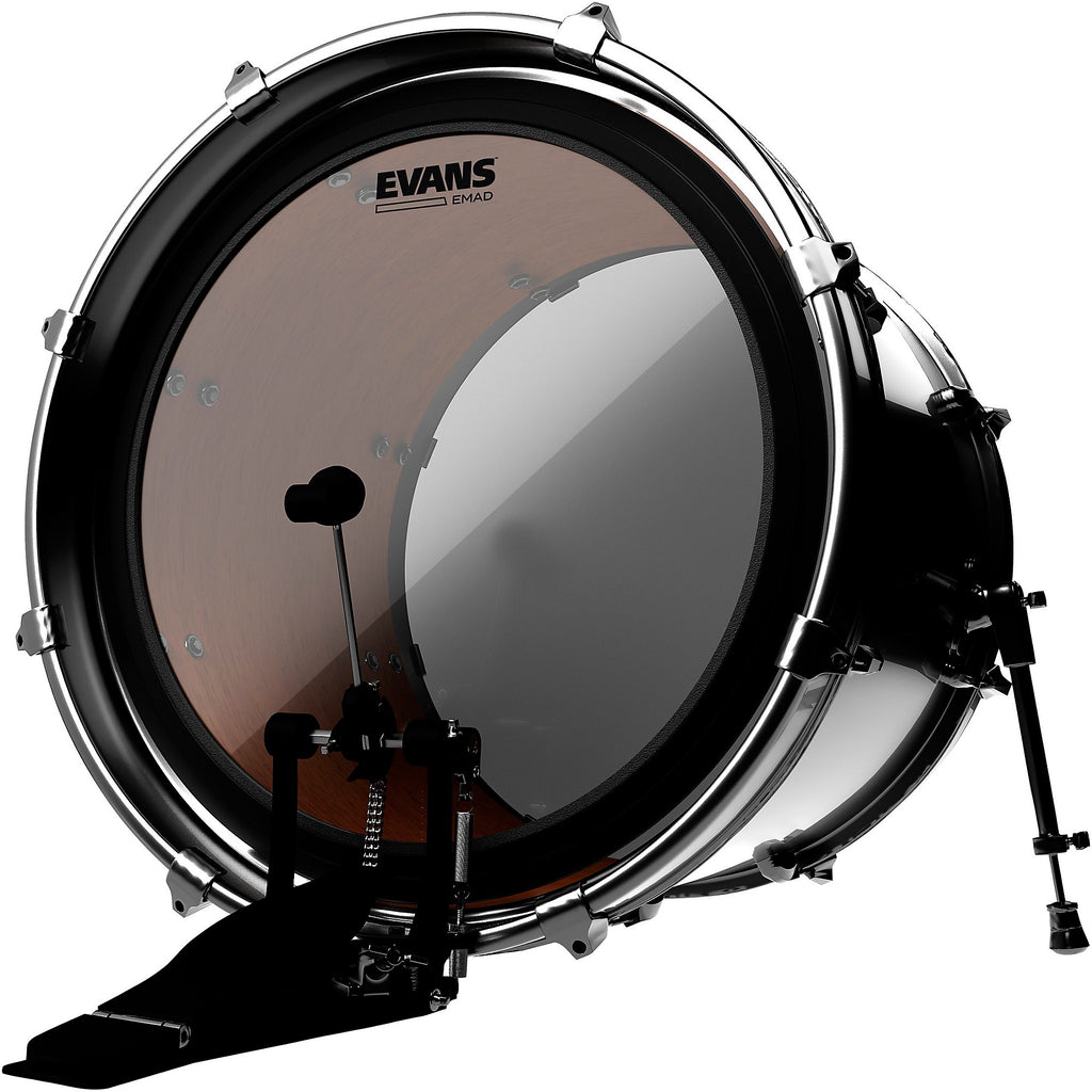 Evans EMAD Clear Batter Bass Drum Head