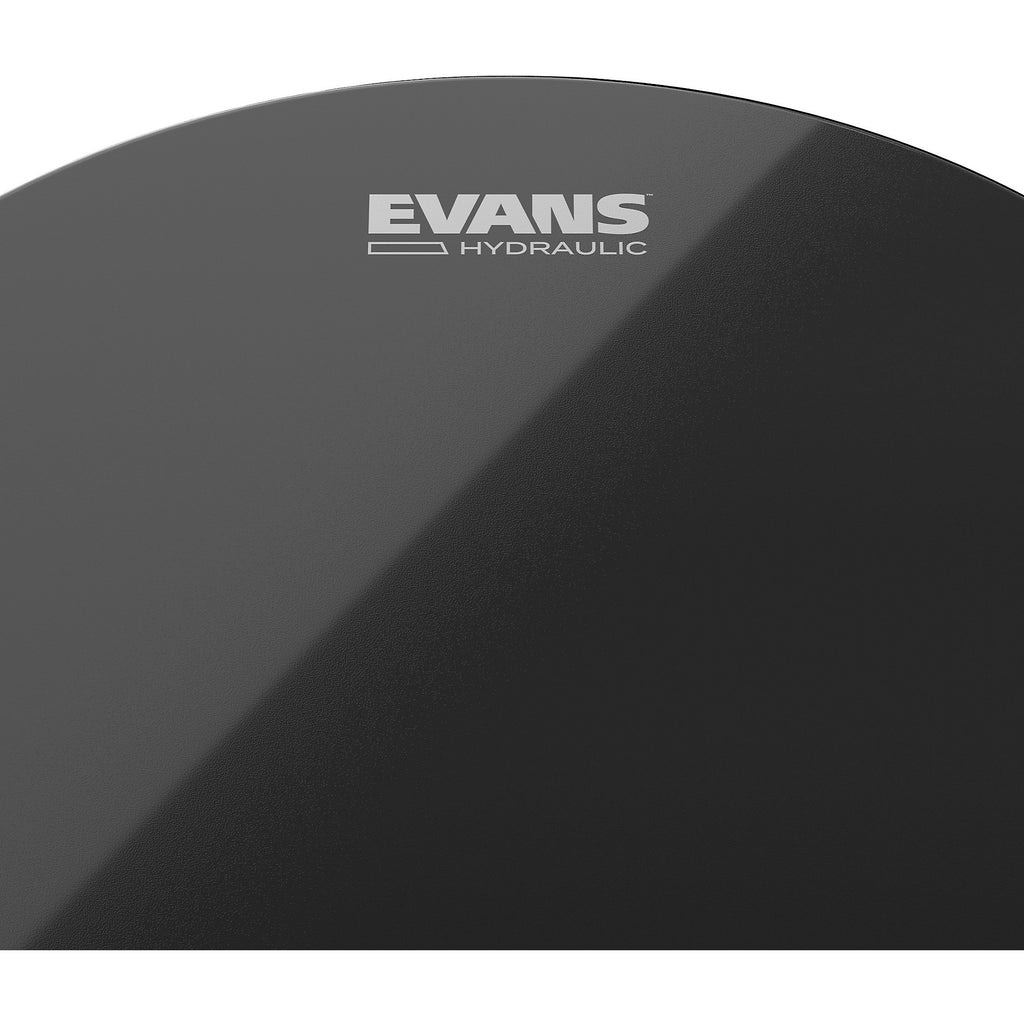 Evans Hydraulic Black Tom Batter Drum Head