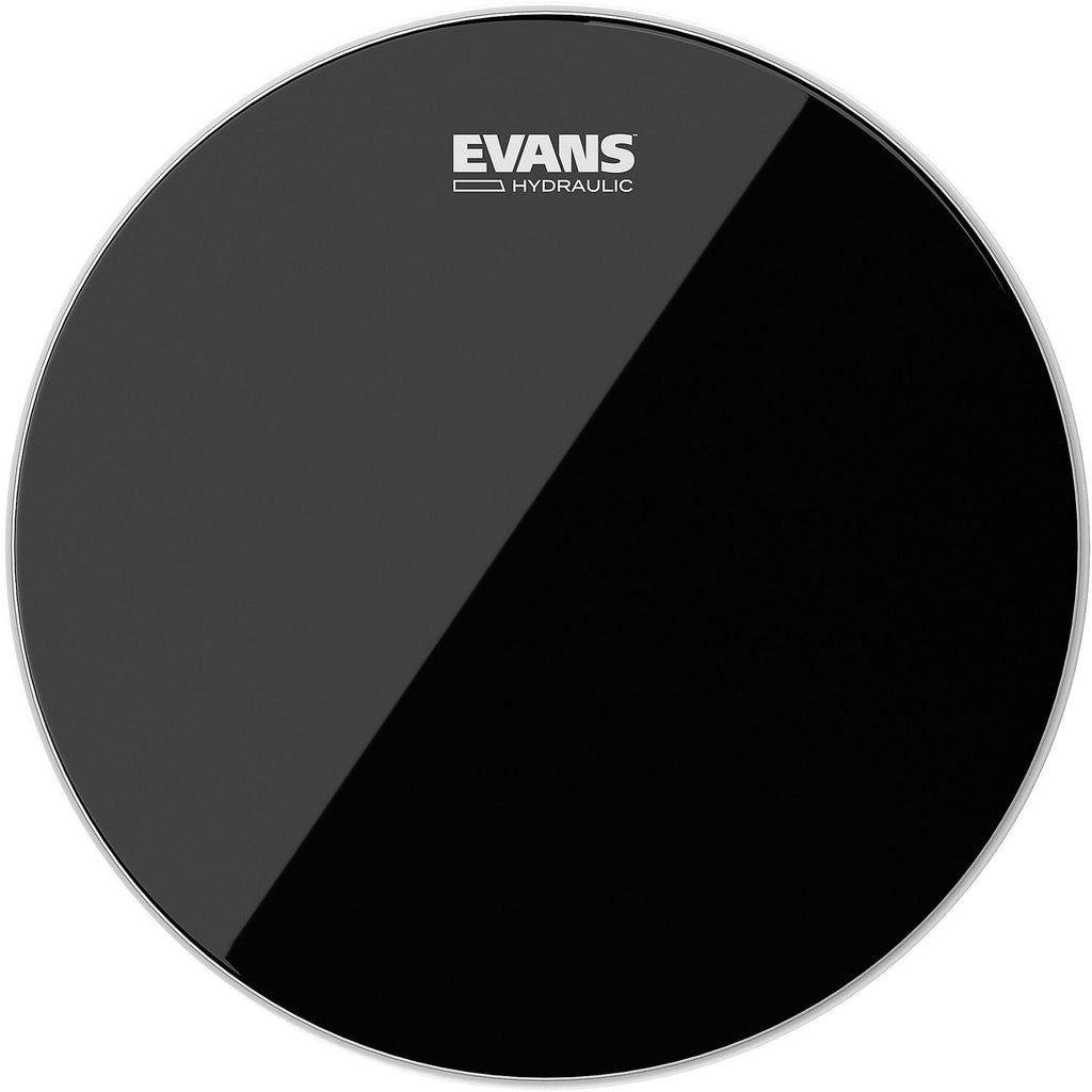 Evans Hydraulic Black Tom Batter Drum Head