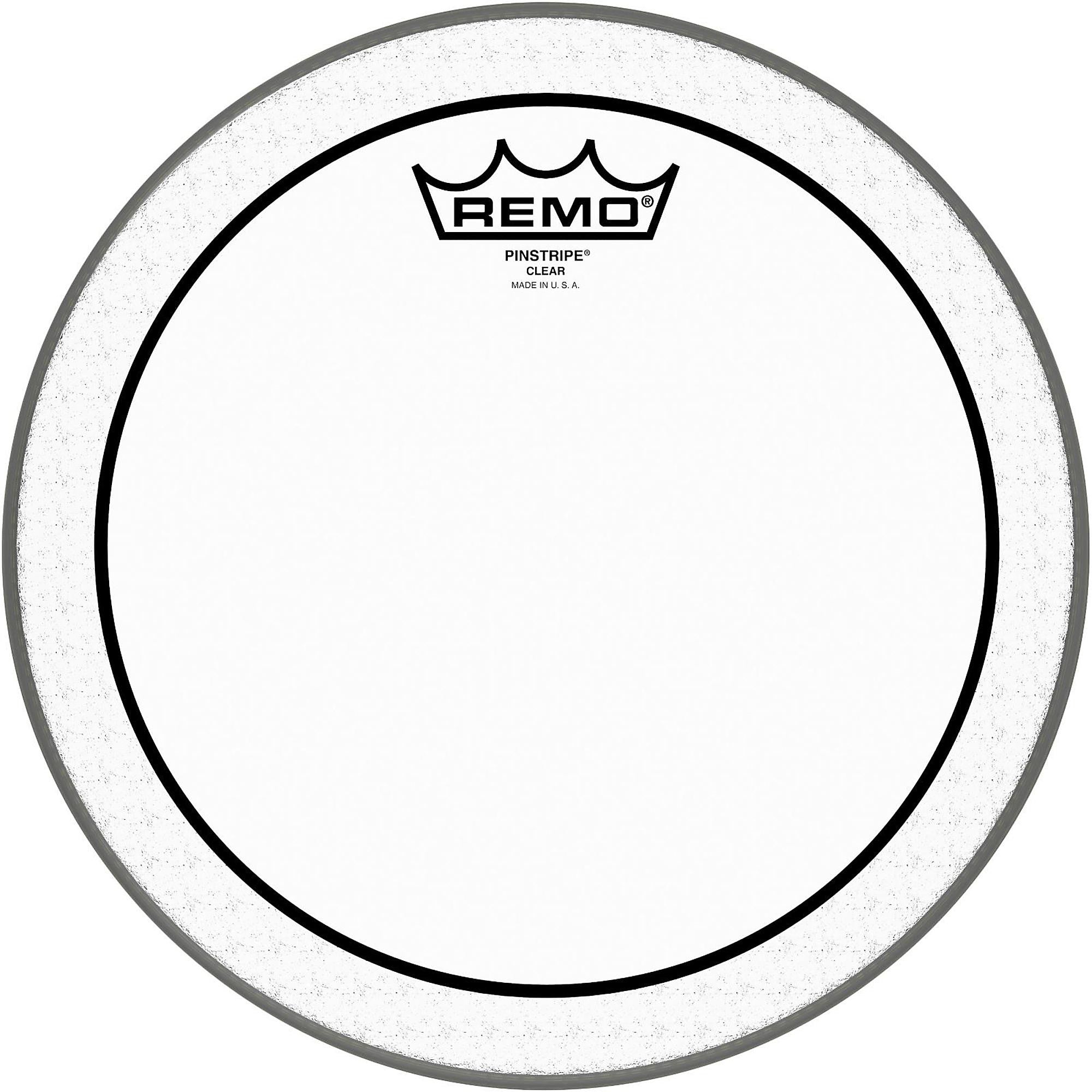 Remo Clear Pinstripe Head
