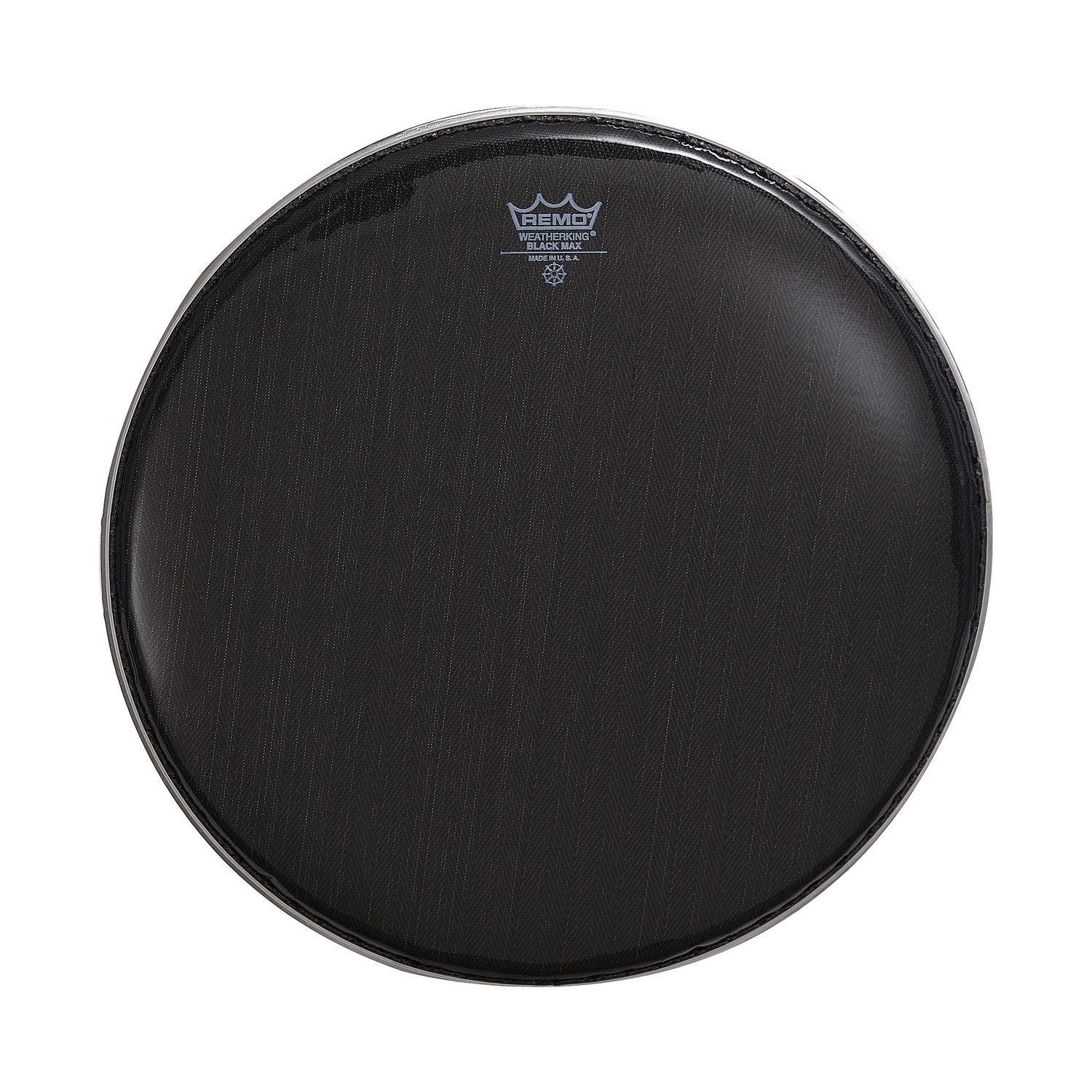 Remo Black Max Crimped Marching Snare Drum Head