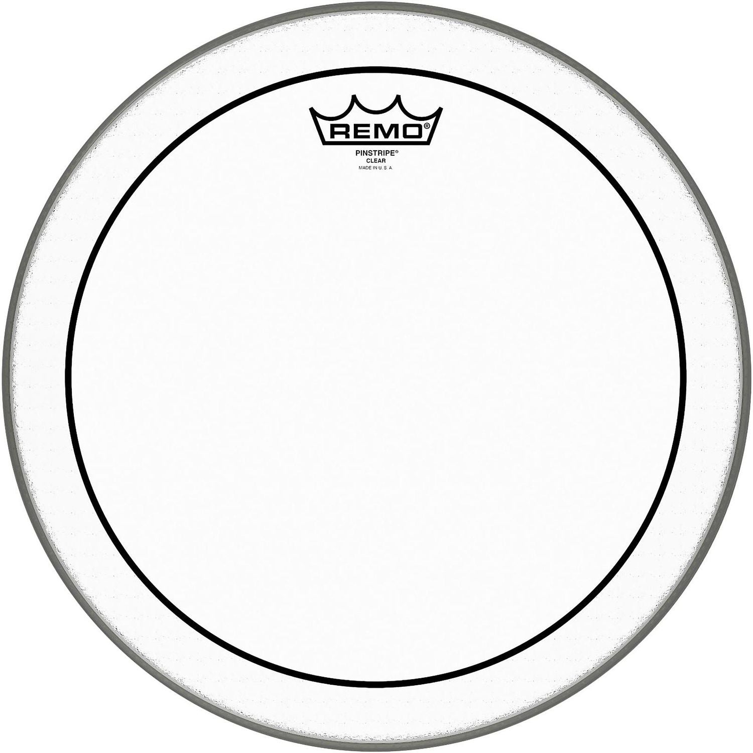 Remo Clear Pinstripe Head