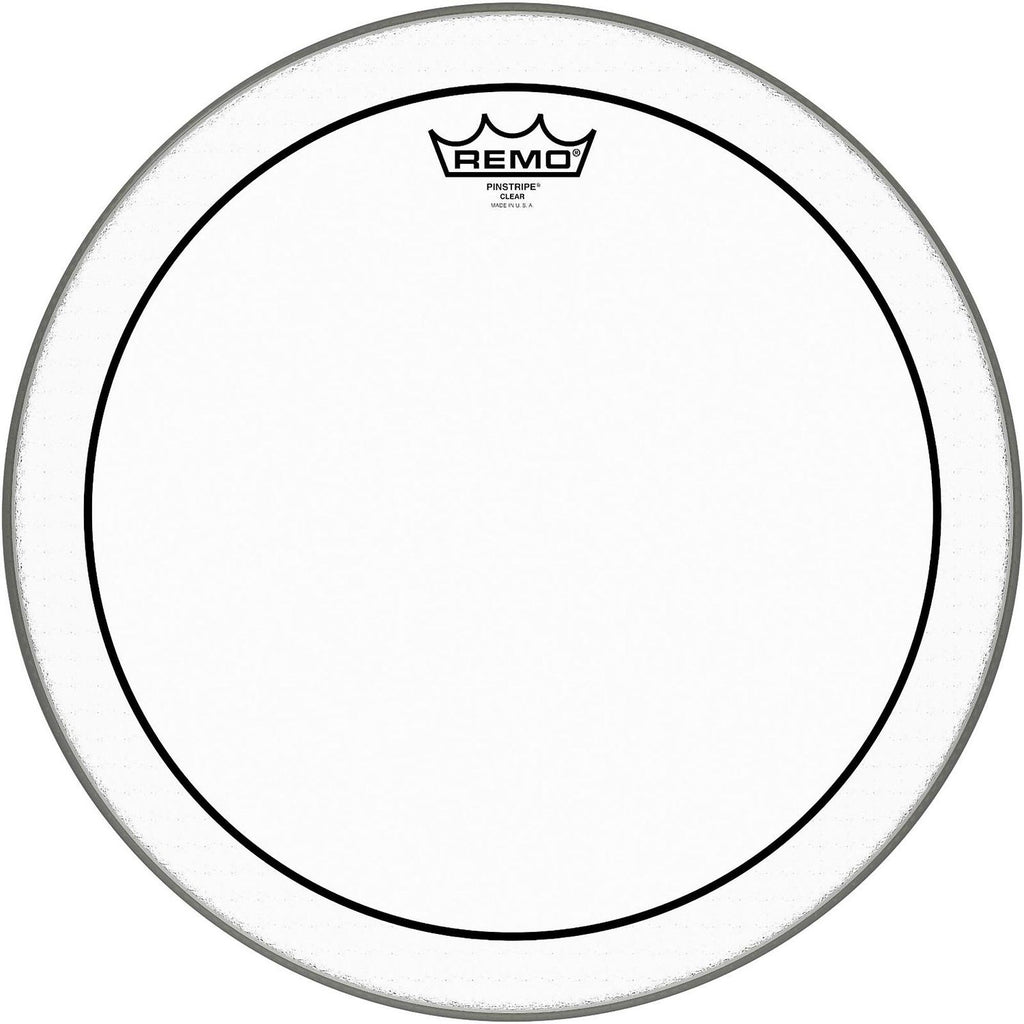 Remo Clear Pinstripe Head