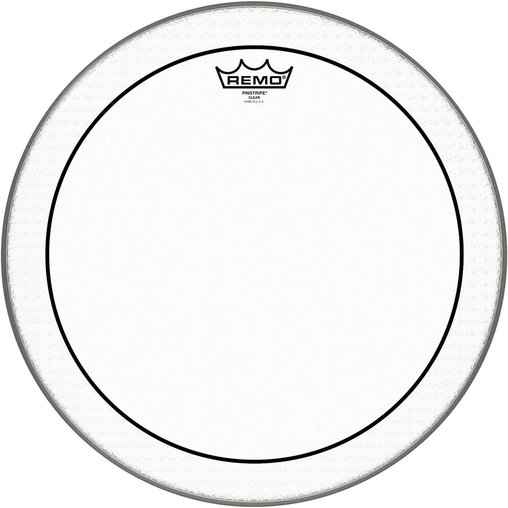 Remo Clear Pinstripe Head