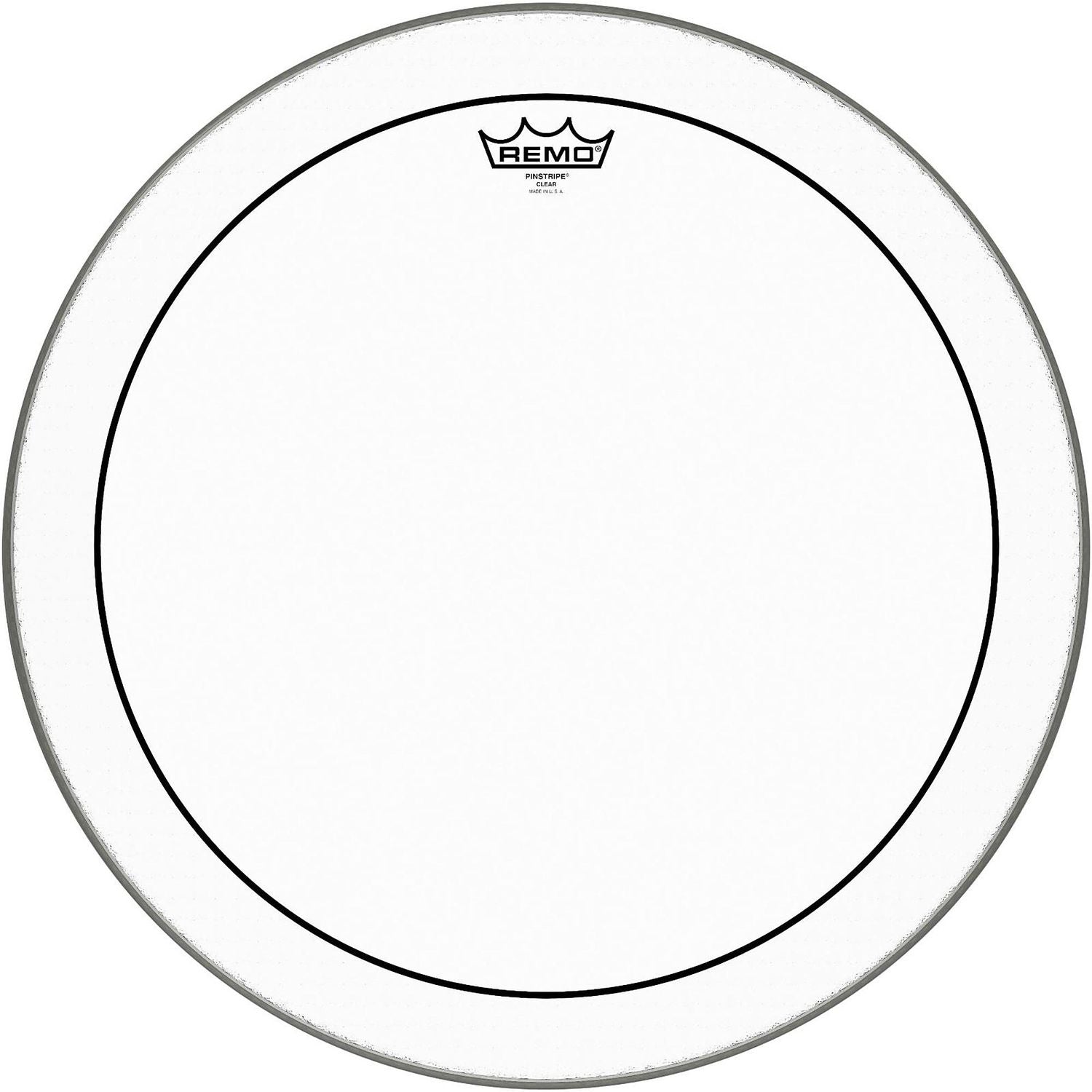 Remo Clear Pinstripe Head