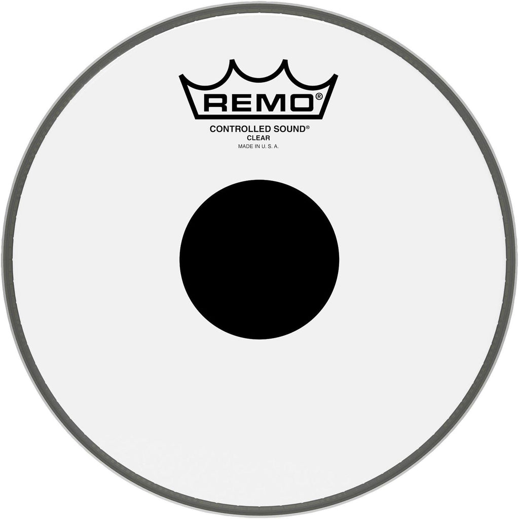 Remo Controlled Sound Black Dot Batter Head