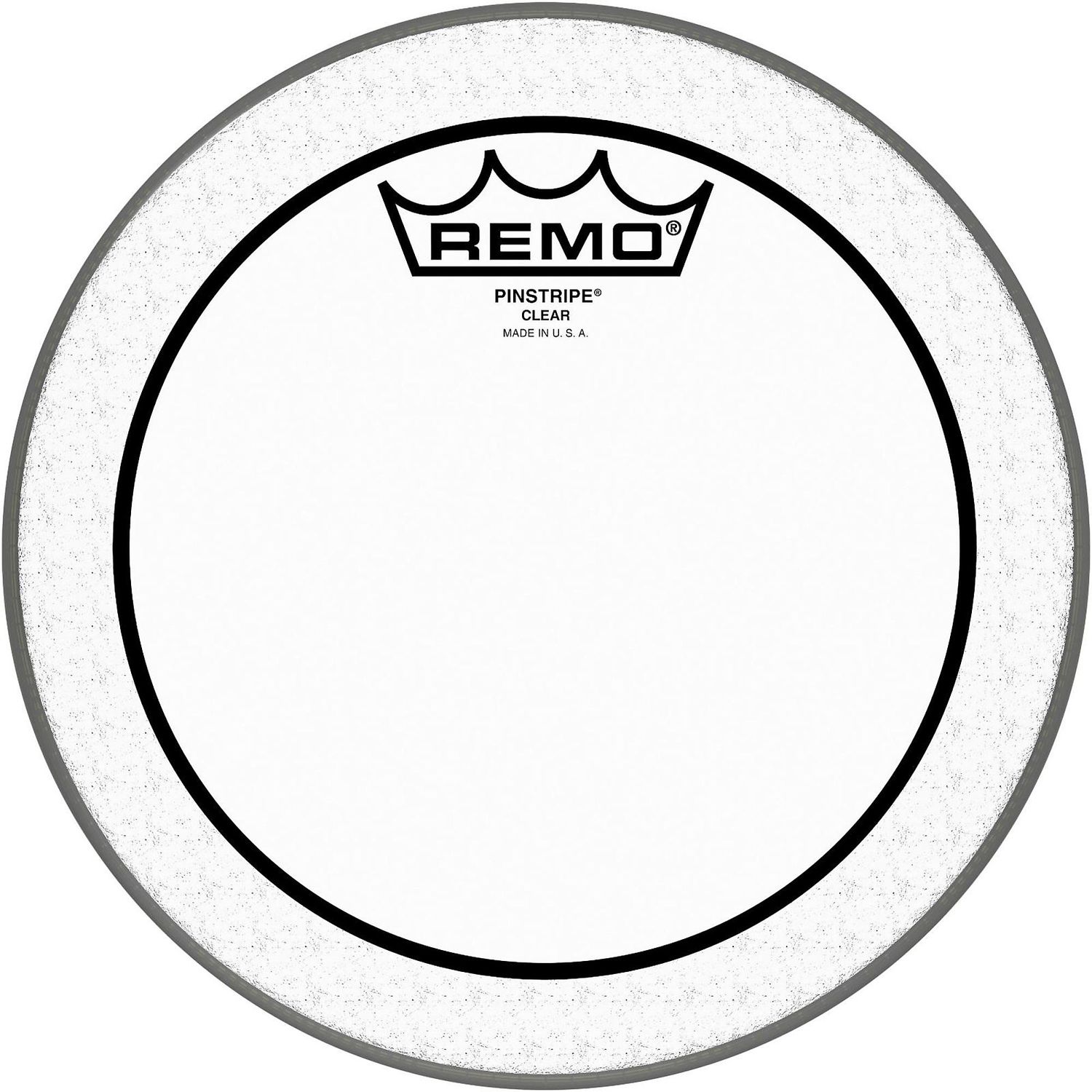 Remo Clear Pinstripe Head
