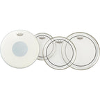 Remo Clear Pinstripe Pro Pack With Free 14-inch Controlled Sound X Snare Head