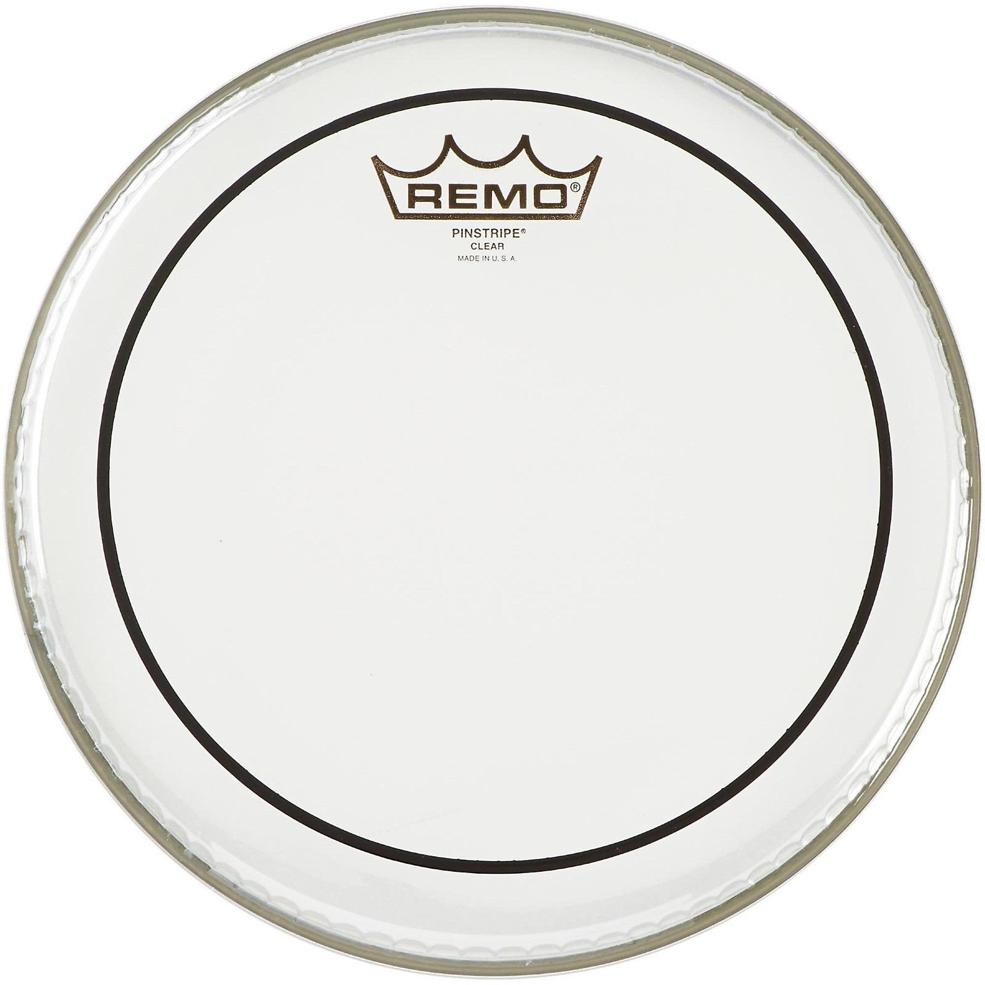 Remo Clear Pinstripe Pro Pack With Free 14-inch Controlled Sound X Snare Head