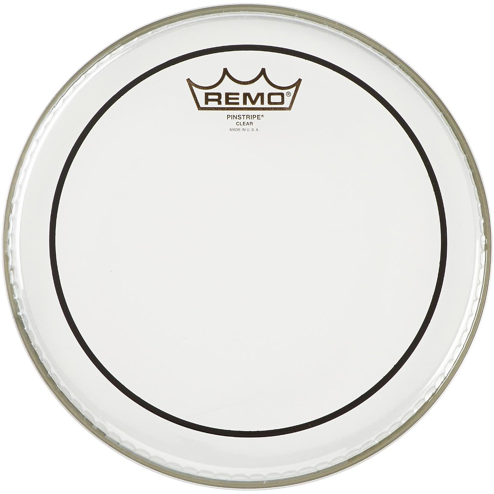 Remo Clear Pinstripe Pro Pack With Free 14-inch Controlled Sound X Snare Head
