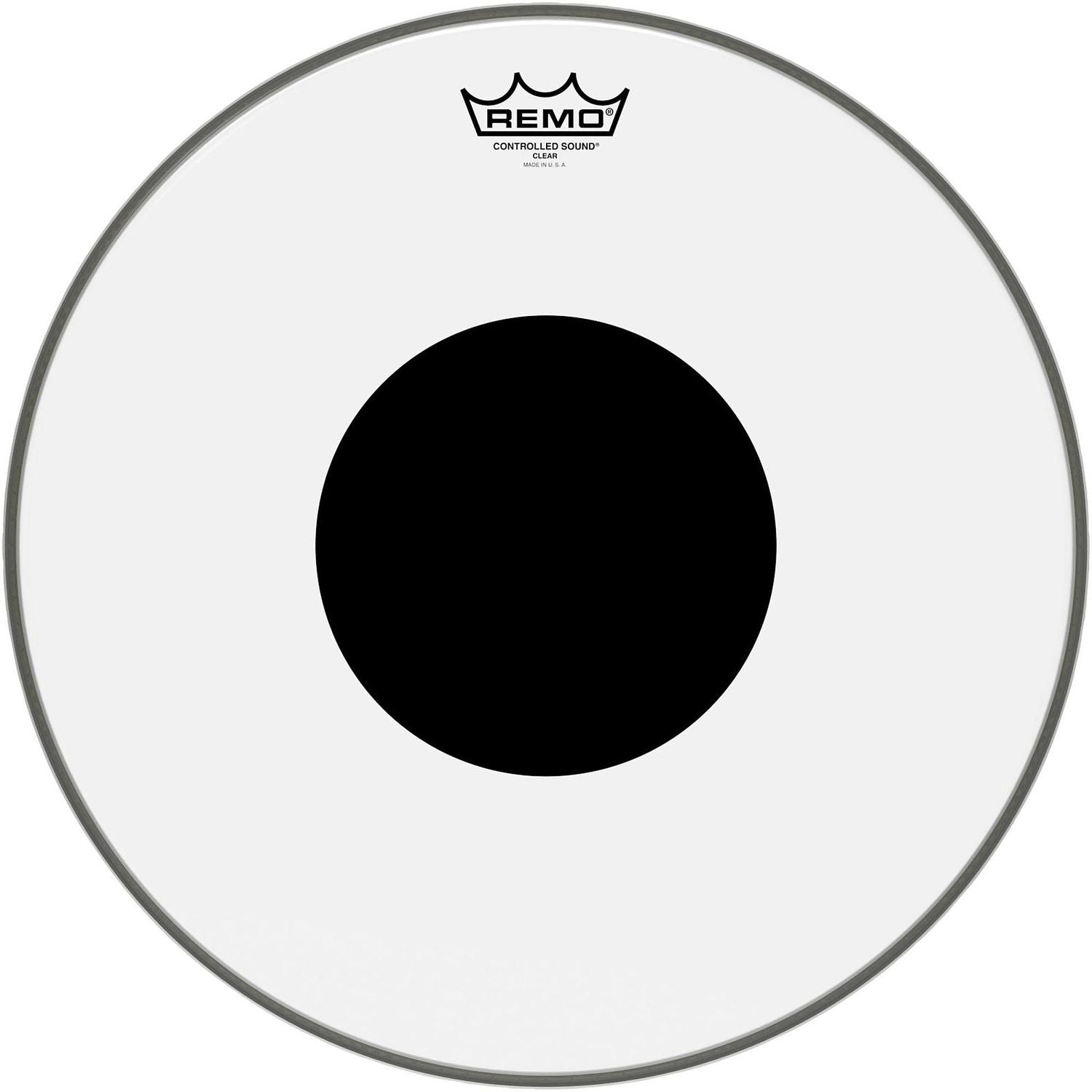 Remo Controlled Sound Black Dot Batter Head