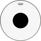Remo Controlled Sound Clear with Black Dot Bass Drum Head