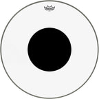 Remo Controlled Sound Clear with Black Dot Bass Drum Head