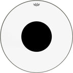 Remo Controlled Sound Clear with Black Dot Bass Drum Head