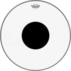Remo Controlled Sound Clear with Black Dot Bass Drum Head