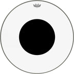Remo Controlled Sound Clear with Black Dot Bass Drum Head
