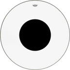 Remo Controlled Sound Clear with Black Dot Bass Drum Head