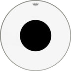 Remo Controlled Sound Clear with Black Dot Bass Drum Head