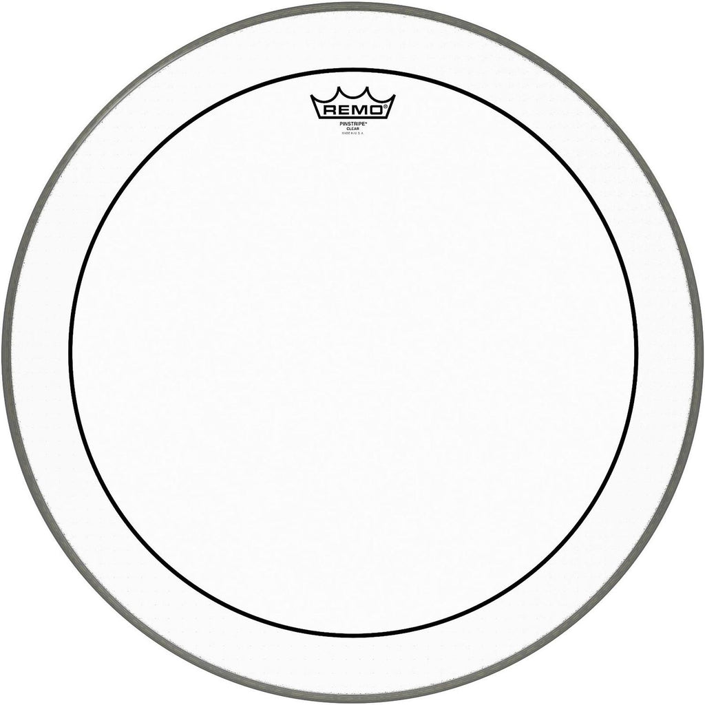 Remo Pinstripe Clear Bass Drum Head