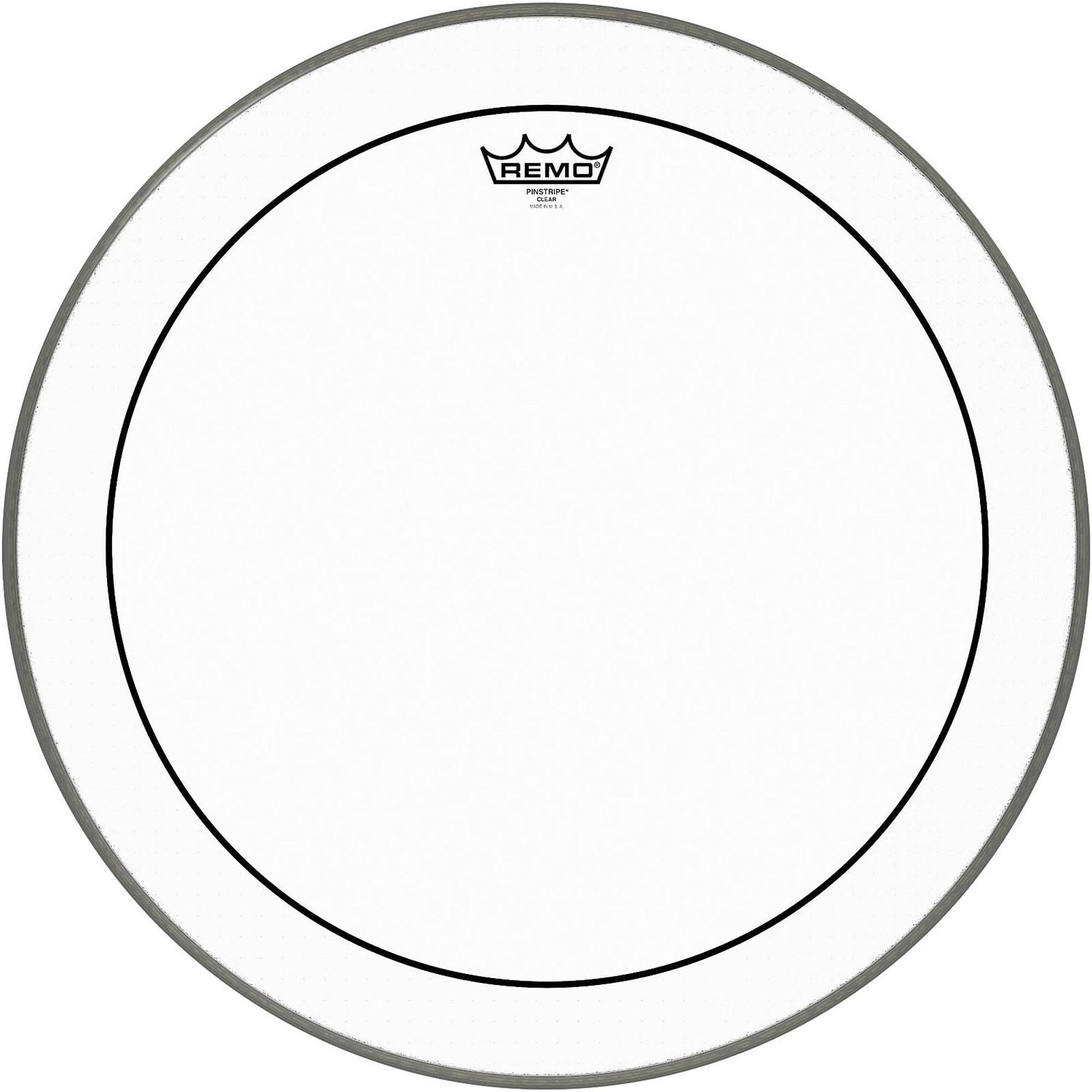 Remo Pinstripe Clear Bass Drum Head
