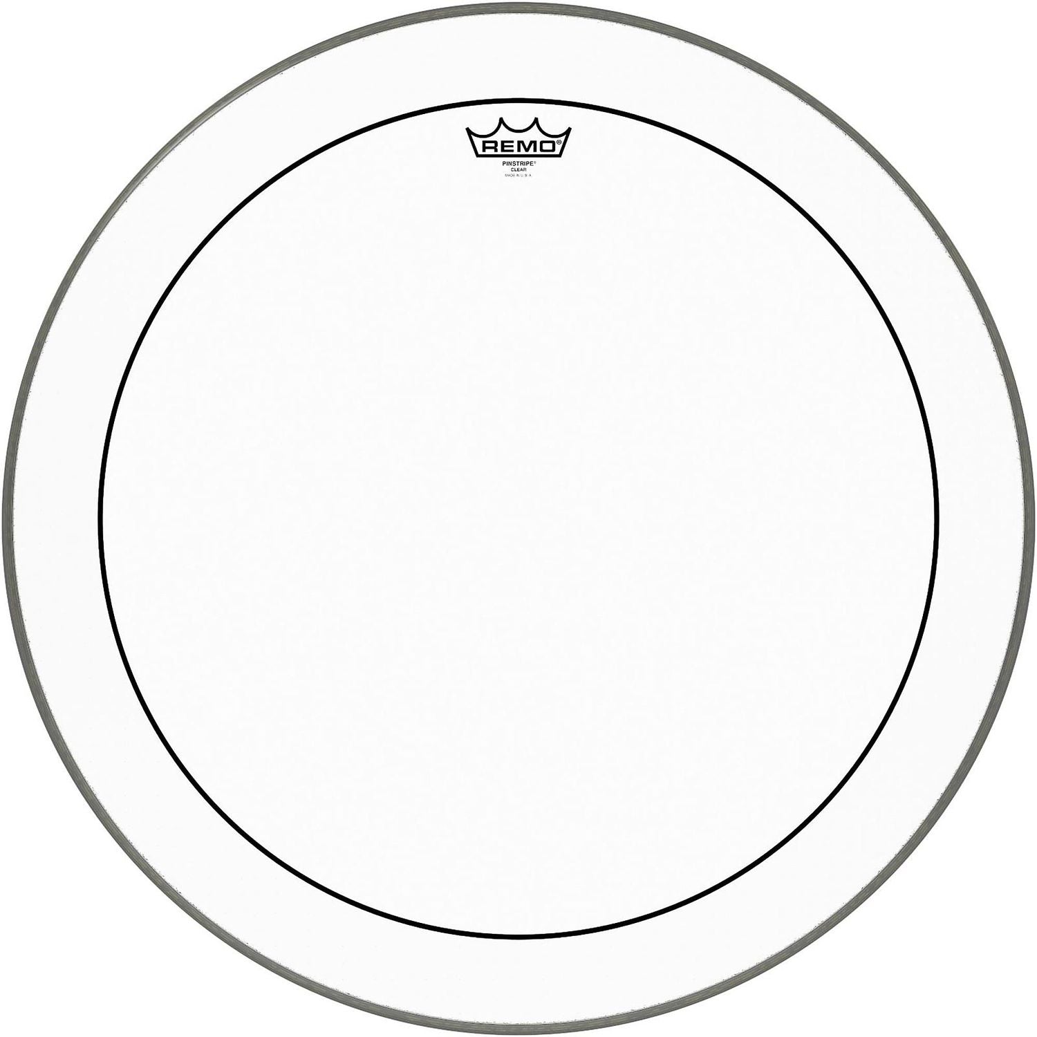 Remo Pinstripe Clear Bass Drum Head