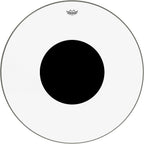 Remo Controlled Sound Clear with Black Dot Bass Drum Head