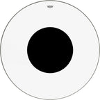 Remo Controlled Sound Clear with Black Dot Bass Drum Head