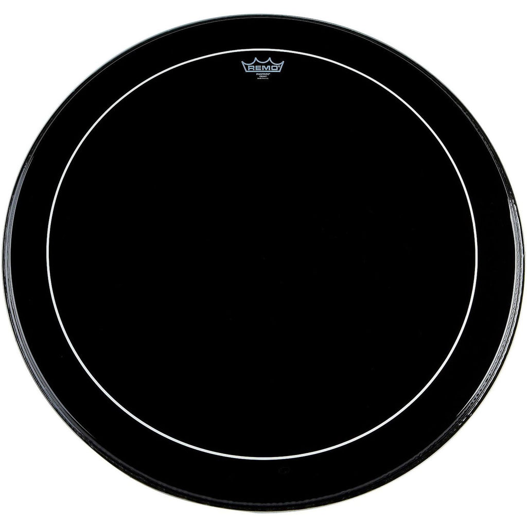 Remo Ebony Series Pinstripe Bass Drum Head