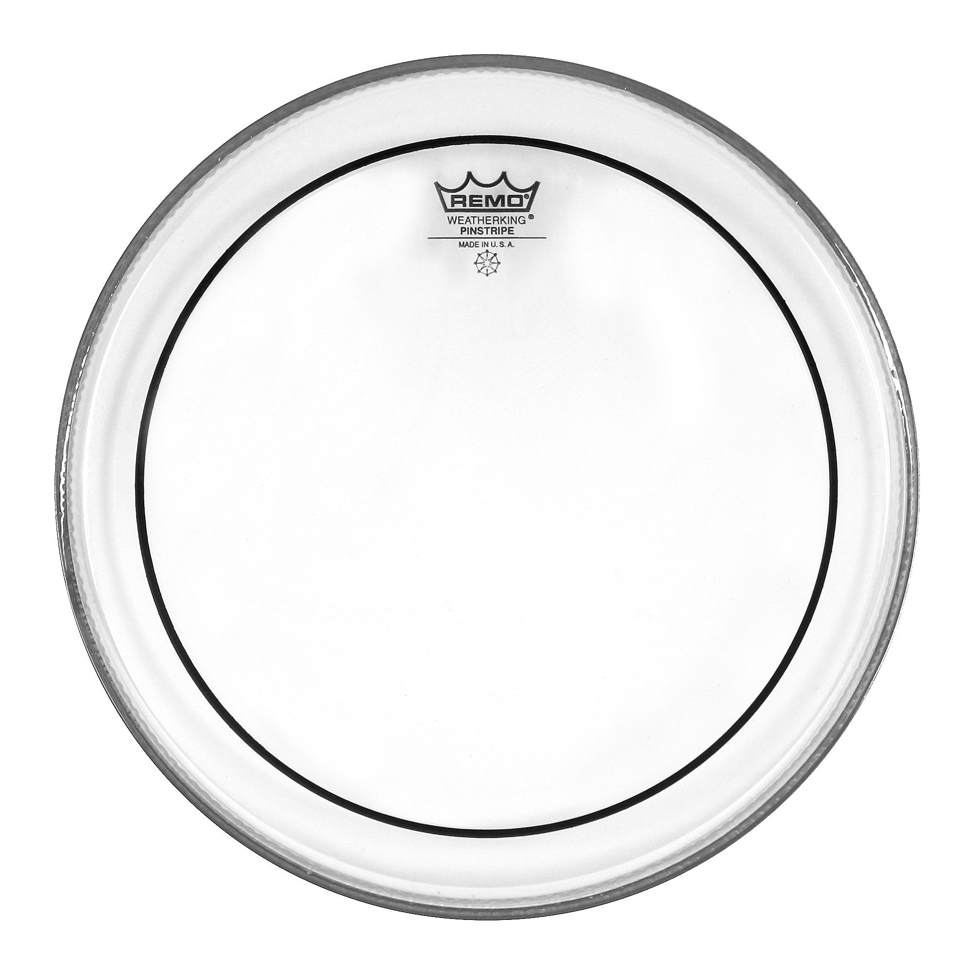 Remo Pinstripe Clear 4-Piece Tom Drum Head Pack