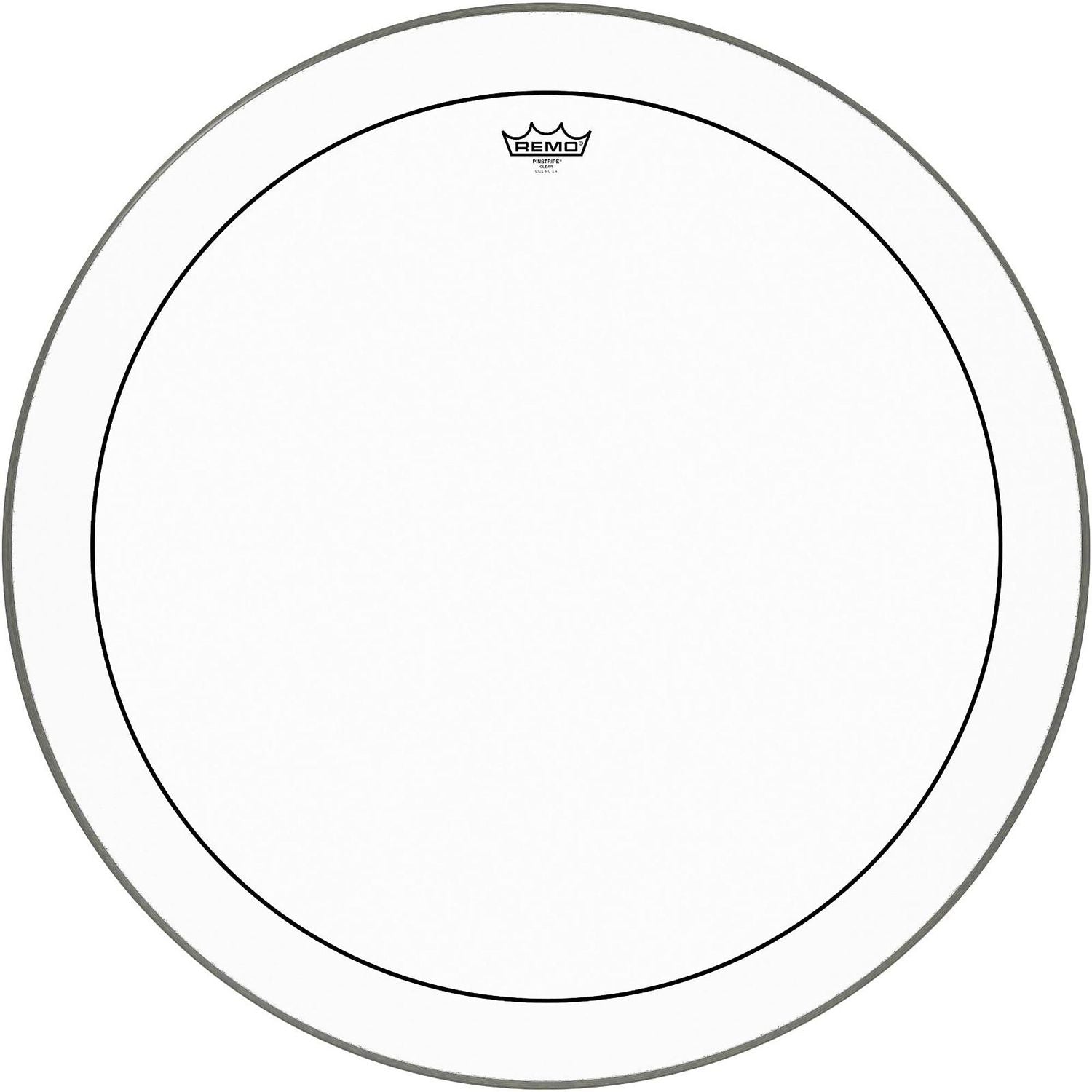 Remo Pinstripe Clear Bass Drum Head
