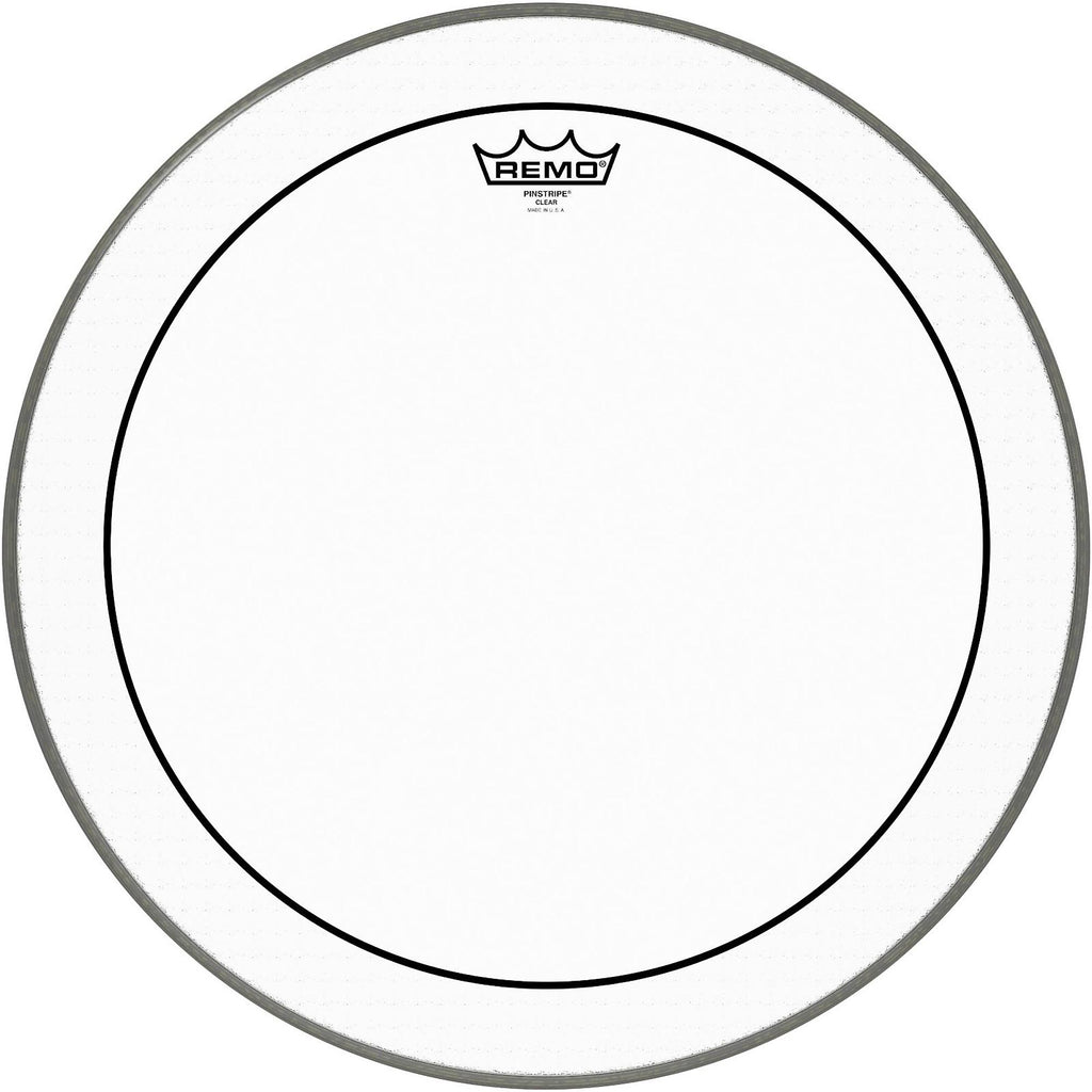 Remo Pinstripe Clear Bass Drum Head