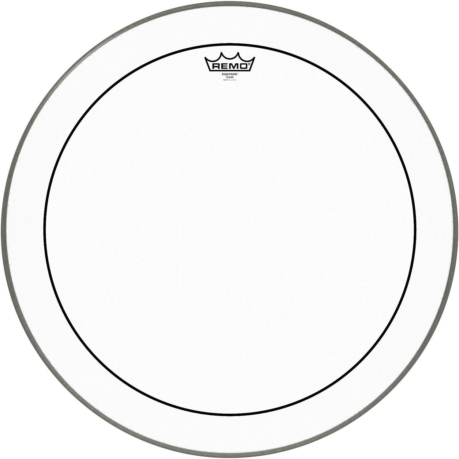 Remo Pinstripe Clear Bass Drum Head