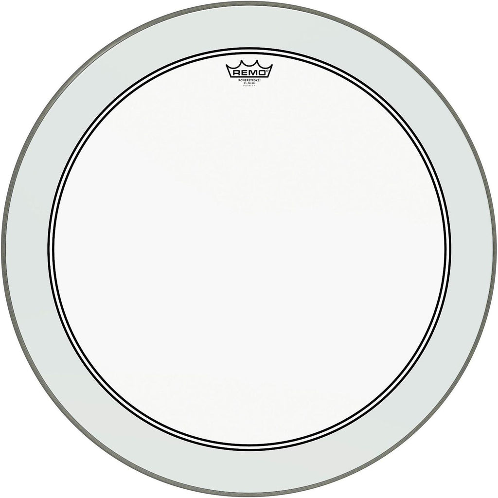 Remo Powerstroke 3 Clear Bass Drum Head With Impact Patch