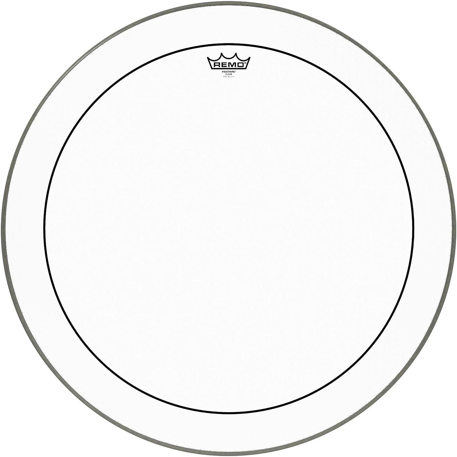 Remo Pinstripe Clear Bass Drum Head