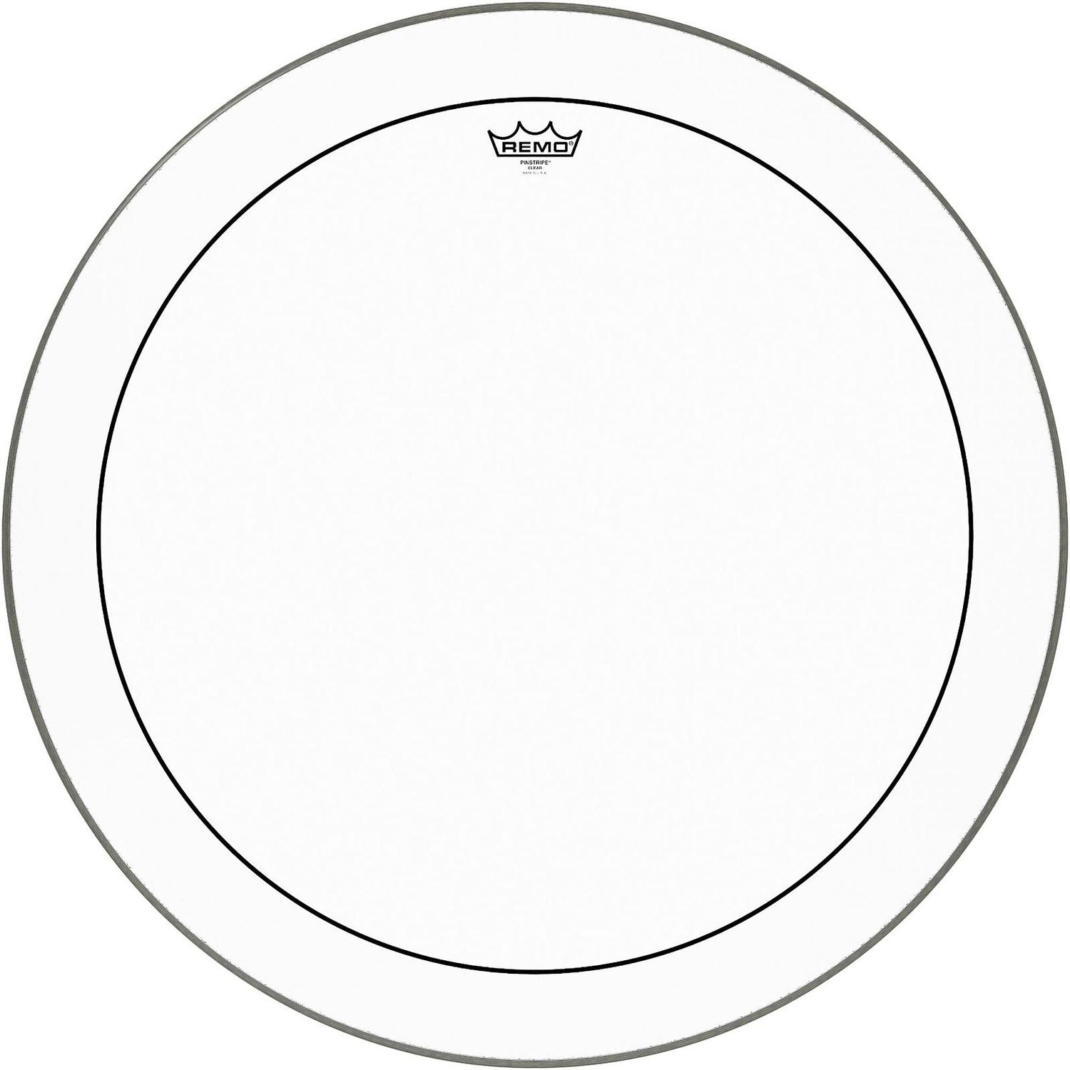 Remo Pinstripe Clear Bass Drum Head