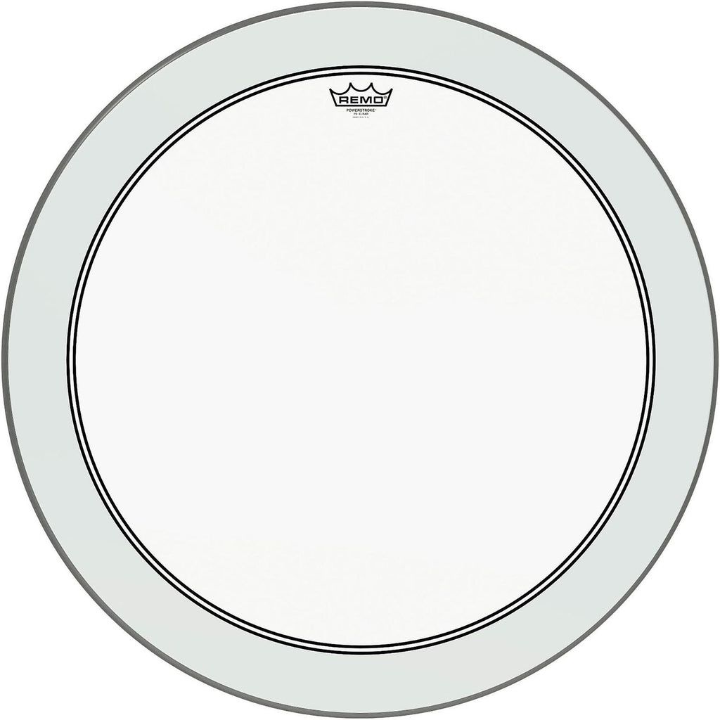 Remo Powerstroke 3 Clear Bass Drum Head With Impact Patch
