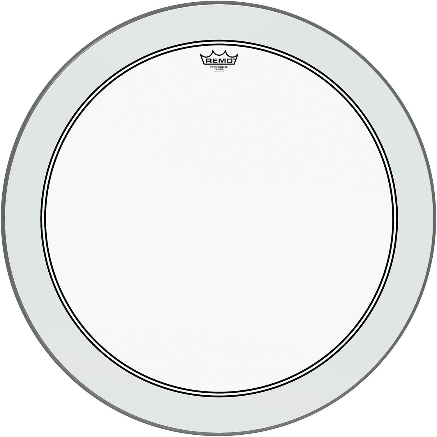 Remo Powerstroke 3 Clear Bass Drum Head With Impact Patch