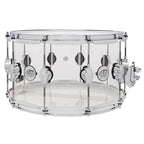 DW Design Series Acrylic Snare Drum With Chrome Hardware