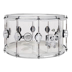 DW Design Series Acrylic Snare Drum With Chrome Hardware