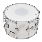 DW Design Series Acrylic Snare Drum With Chrome Hardware