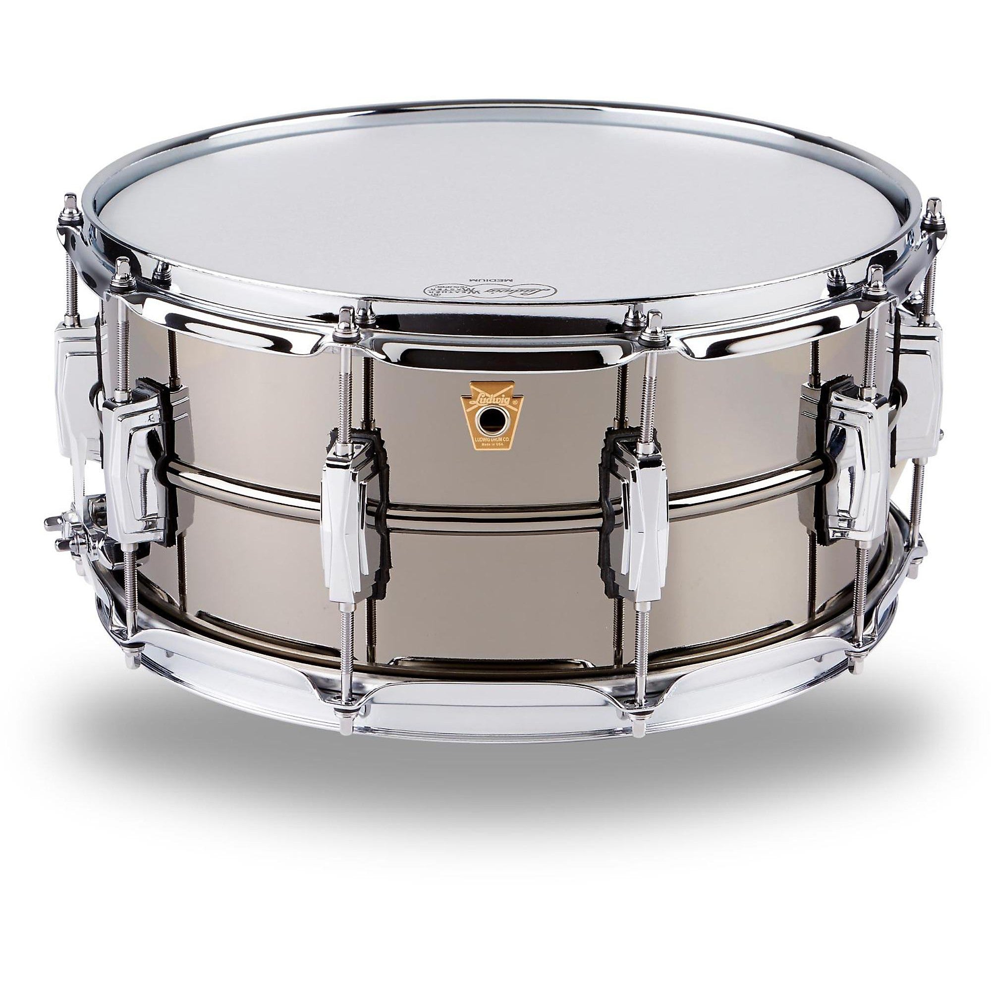 Ludwig Supraphonic Black Beauty Snare Drum 6.5x14