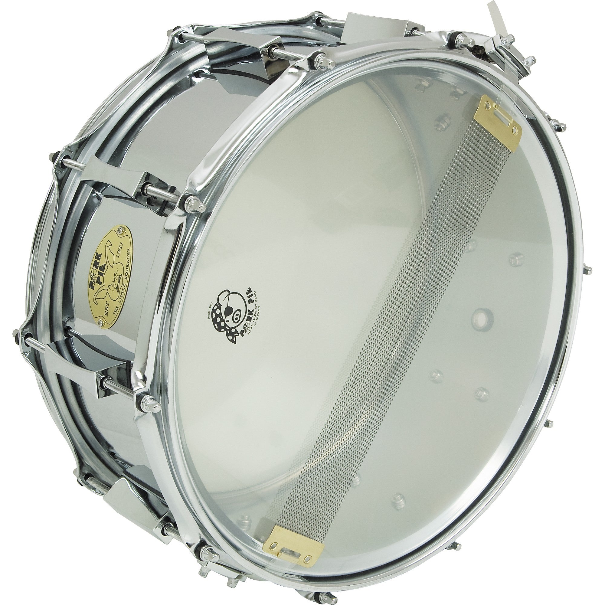 Pork Pie Little Squealer Steel Snare Drum