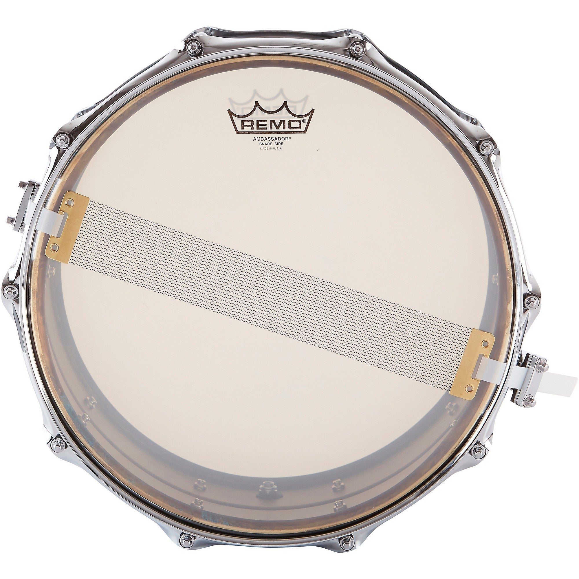 Pork Pie Patina Brass Snare Drum