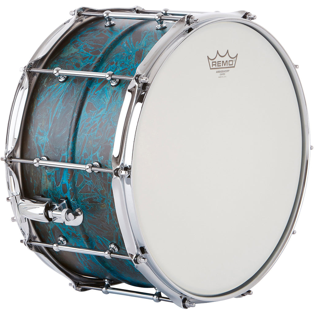 Pork Pie Patina Brass Snare Drum