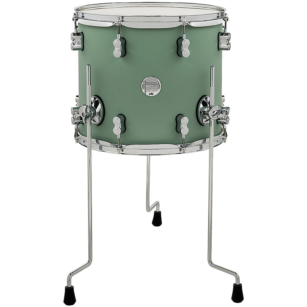 PDP by DW Concept Maple Floor Tom with Chrome Hardware