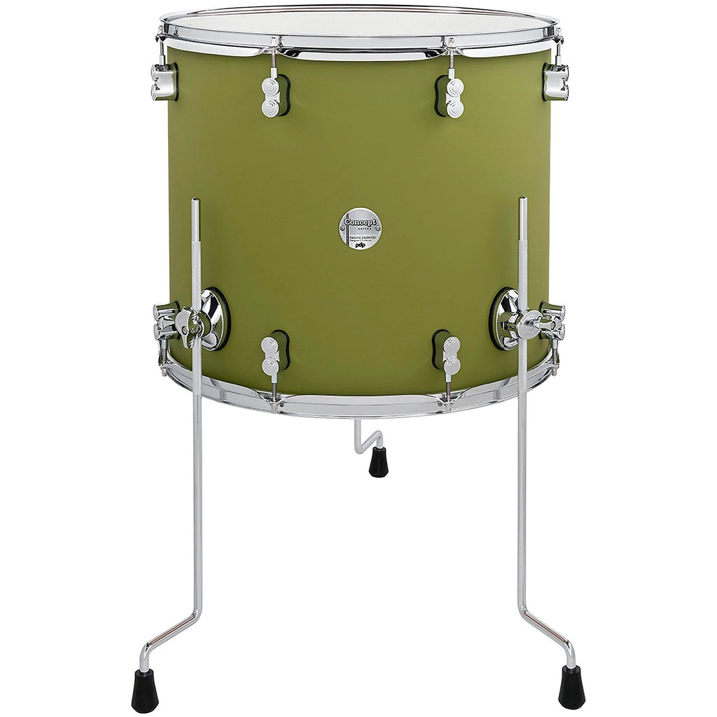 PDP by DW Concept Maple Floor Tom with Chrome Hardware