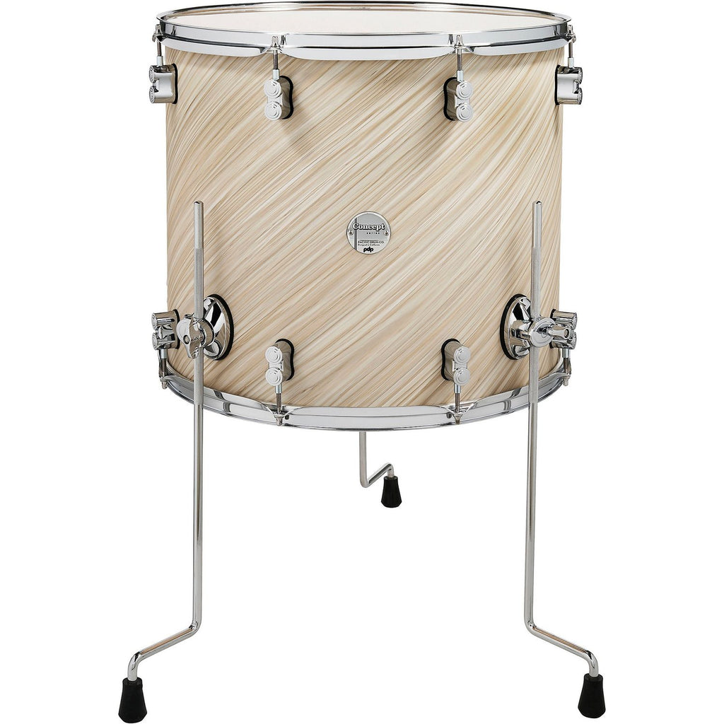 PDP by DW Concept Maple Floor Tom with Chrome Hardware