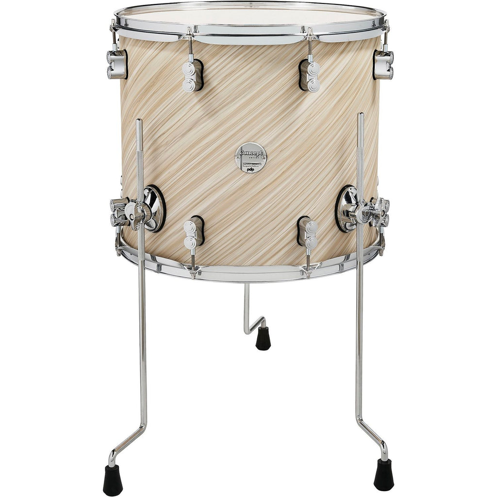 PDP by DW Concept Maple Floor Tom with Chrome Hardware