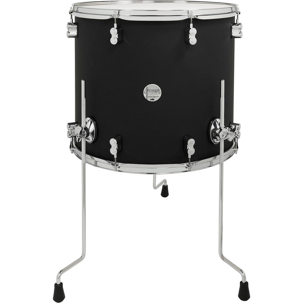 PDP by DW Concept Maple Floor Tom with Chrome Hardware