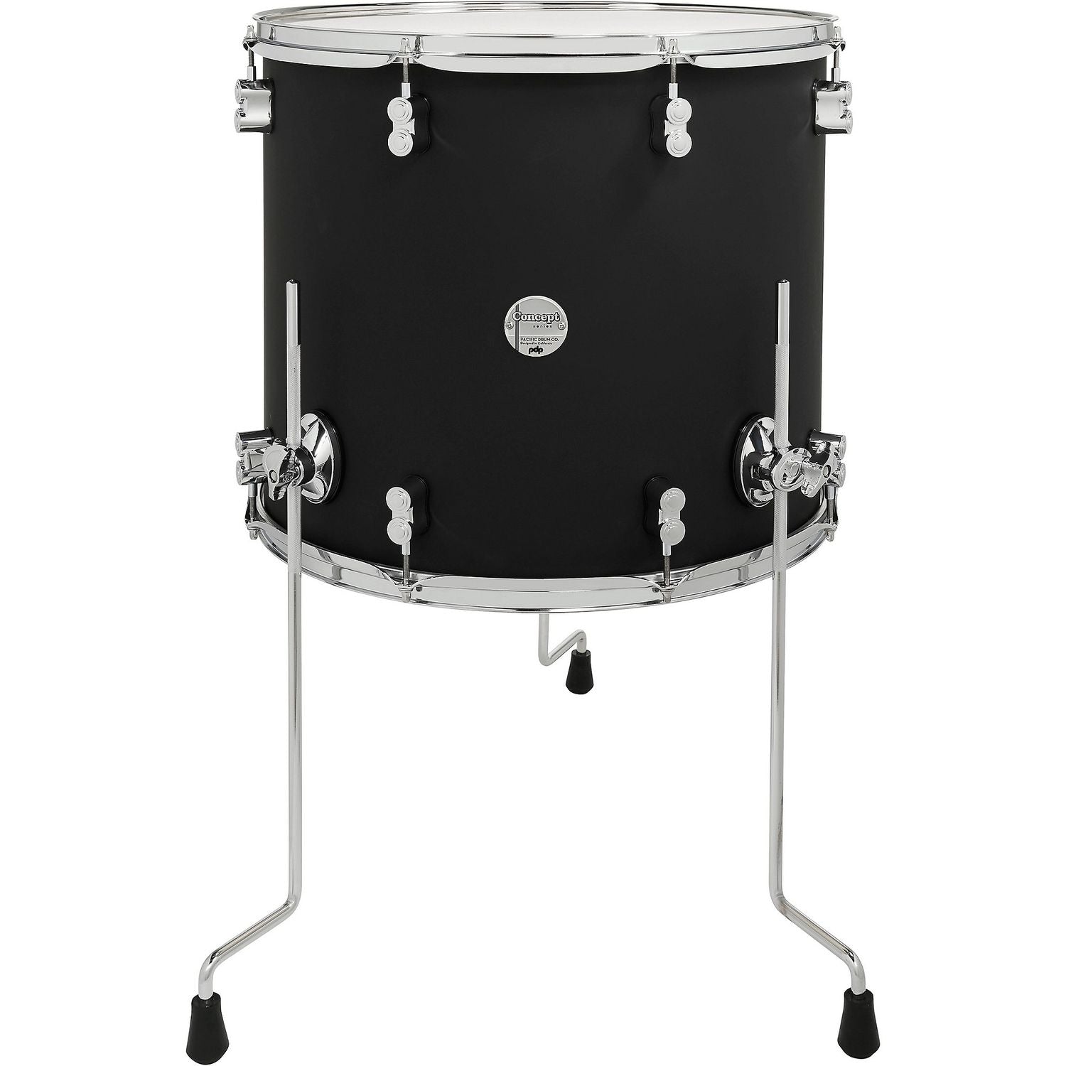 PDP by DW Concept Maple Floor Tom with Chrome Hardware
